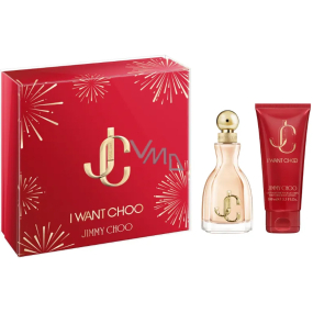 Jimmy Choo I Want Choo parfémovaná voda 60 ml + tělové mléko 100 ml, dárková sada pro ženy