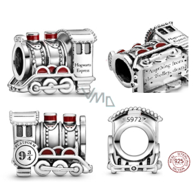 Charm Sterlingové stříbro 925 Harry Potter - Bradavický expres, korálek na náramek