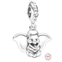 Charm Sterlingové stříbro 925 Disney Slon Dumbo, přívěsek na náramek pohádka