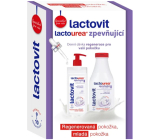 Lactovit Lactourea zpevňující tělové mléko pro velmi suchou pokožku 400 ml + zpevňující sprchový gel pro velmi suchou pokožku 500 ml, kosmetická sada