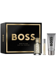 Hugo Boss Boss Bottled parfémovaná voda 100 ml + parfémovaná voda 10 ml + sprchový gel 100 ml, dárková sada pro muže