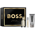 Hugo Boss Boss Bottled parfémovaná voda 100 ml + parfémovaná voda 10 ml + sprchový gel 100 ml, dárková sada pro muže