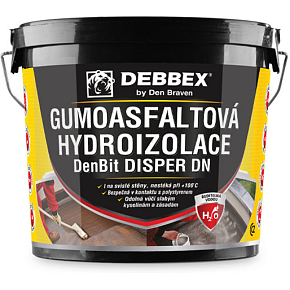 Den Braven DenBit Disper DN gumoasfaltová hydroizolace, 10 kg Den Braven DenBit Disper DN gumoasfaltová hydroizolace, 10 kg