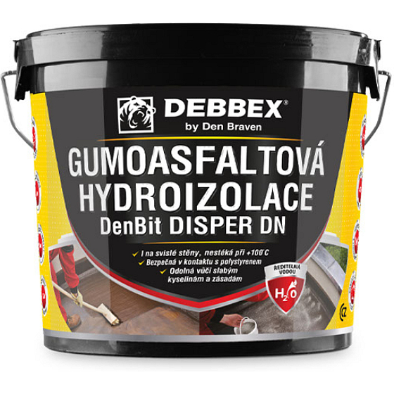 Den Braven DenBit Disper DN gumoasfaltová hydroizolace, 10 kg