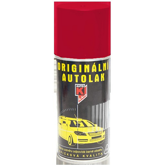 Kwasny Auto-K Color Škoda, originální autolak ve spreji, 8161 červeň sportline, 150 ml