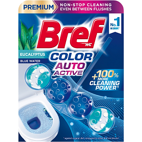 Bref WC blok Color Auto Active Eucalyptus, 50 g