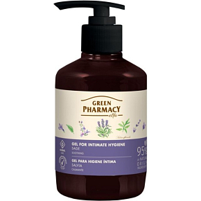 GREEN PHARMACY INTIMNÍ GEL SE ŠALVĚJÍ A ALANTOINEM 370 ML 6748 GREEN PHARMACY INTIMNÍ GEL SE ŠALVĚJÍ A ALANTOINEM 370 ML 6748