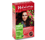 Henna Přírodní barva na vlasy Kaštan 117 prášková 33 g