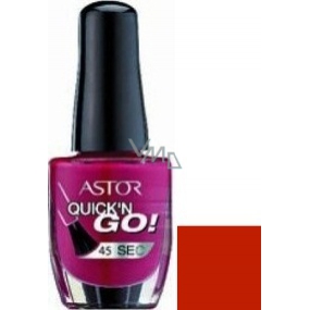 Astor Quick N Go 45 Sec lak na nehty 240 rychleschnoucí 8 ml