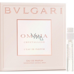 Bvlgari Omnia Crystalline Léau de Parfum parfémovaná voda pro ženy 1,5 ml s rozprašovačem, vialka