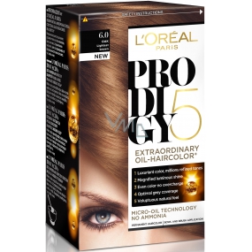 Loreal Paris Prodigy 5 barva na vlasy 6.0 tmavá blond