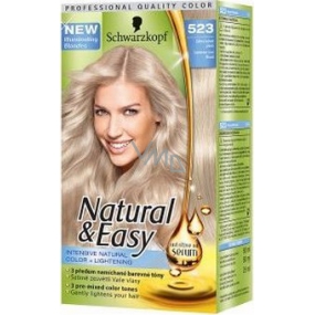 Schwarzkopf Natural & Easy barva na vlasy 523 Zářivá ledově plavá