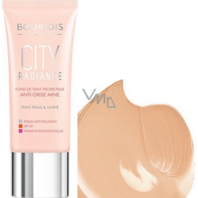 Bourjois City Radiance Foundation SPF30 make-up 02 Vanille 30 ml