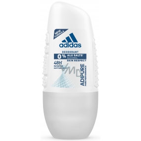 Adidas Adipure kuličkový deodorant roll-on bez hliníkových solí pro ženy 50 ml