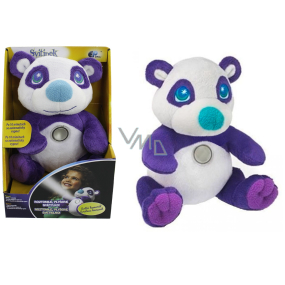 EP Line Svítínek panda plyšová hračka svítící ve tmě 23 cm, doporučený věk 4+