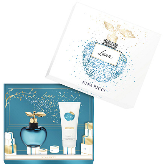 Nina Ricci Nina Luna toaletní voda pro ženy 50 ml + tělové mléko 75 ml, dárková sada