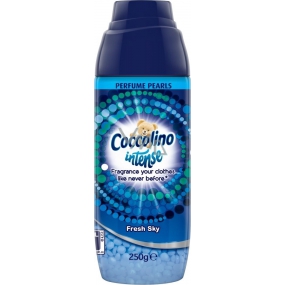 Coccolino Intense Perfume Pearls Fresh Sky parfémované kuličky na praní 250 g