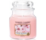 Yankee Candle Cherry Blossom - Třešňový květ vonná svíčka Classic střední sklo 411 g