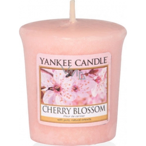 Yankee Candle Cherry Blossom - Třešňový květ vonná svíčka votivní 49 g