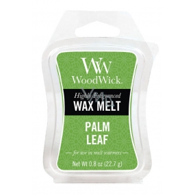 WoodWick Palm leaf - Palmový list vonný vosk do aromalampy 22.7 g