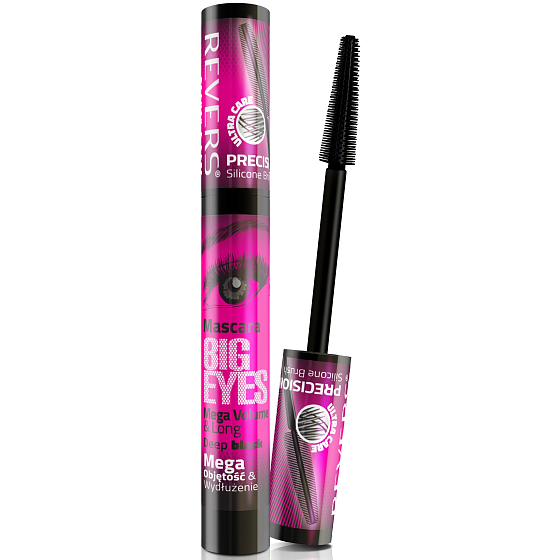 Revers Big Eyes Mega Volume & Long řasenka Deep Black 10 ml