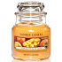 Yankee Candle Mango Peach Salsa - Salsa z manga a broskví vonná svíčka Classic malá sklo 104 g