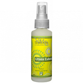 Saloos Natur Aroma Airspray Litsea Cubeba - Vavřín kubébový bytový sprej podporuje duševní svěžest a aktivuje myšlení 50 ml