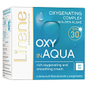 Lirene Oxy in Aqua SPF30 okysličující, výživný, vyhlazující denní krém pro citlivou pleť 50 ml