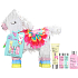Baylis & Harding Lama balzám na rty 2 x 5 g + lesk na rty 15 ml + pěna do koupele 30 ml, kosmetická sada