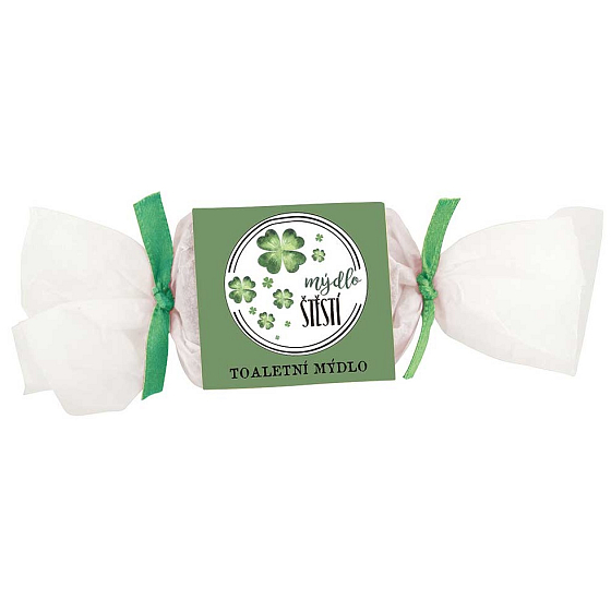 Bohemia Gifts Štěstí ručně vyráběné toaletní mýdlo s glycerinem bonbon 30 g