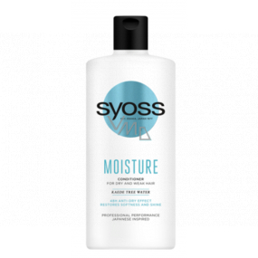 Syoss Moisture kondicionér pro suché a oslabené vlasy 440 ml