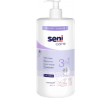 Seni Care 3v1 Mycí tělový bezoplachový krém Ph 5,5, 3% Urea 1000 ml dávkovač