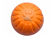 B&F Foam Míček pro psy interaktivní malý oranžový 7 cm