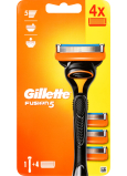 Gillette Fusion5 holicí strojek + náhradní hlavice 4 kusy, pro muže