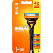 Gillette Fusion5 holicí strojek + náhradní hlavice 4 kusy, pro muže