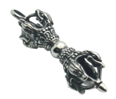 Dorje Vajra pětidílná budhistická nerezová ocel palička 61 x 11 mm