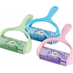 Smart Clean Lint Roller lepící váleček na oděv 60 listů 1 kus různé barvy