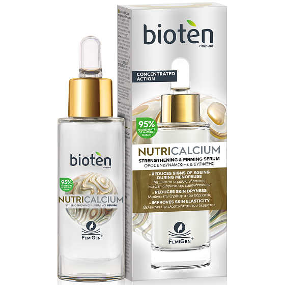 Bioten Nutri Calcium pleťové sérum pro posílení a elasticitu pleti 30 ml