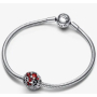 Charm Sterlingové stříbro 925 Marvel Spiderman nad městem, korálek na náramek