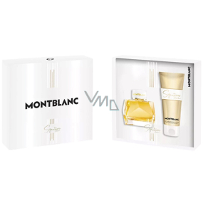 Montblanc Signature Absolue parfémovaná voda 50 ml + tělové mléko 100 ml, dárková sada pro muže