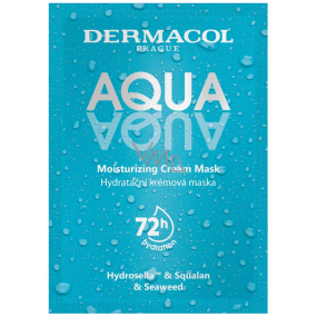 Dermacol Aqua Hydratační krémová maska 2 x 8 ml