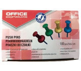 Office Products připínáčky plastové 100 kusů