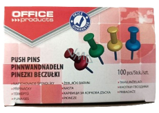 Office Products připínáčky plastové 100 kusů