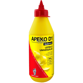 Apeko D1 Lepidlo na dřevo, papír a kůži s aplikátorem 250 g