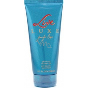Jennifer Lopez Live Luxe sprchový gel pro ženy 200 ml