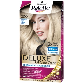 Schwarzkopf Palette Deluxe barva na vlasy 230 Platinově Plavý 115 ml