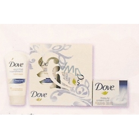 Dove Original krémová tableta 100 g + vyživující krém na ruce 75 ml, kosmetická sada