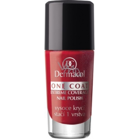 Dermacol One Coat Extreme Coverage Nail Polish lak na nehty 117 10 ml