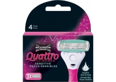 Wilkinson Quattro for Woman náhradní hlavice 3 kusy