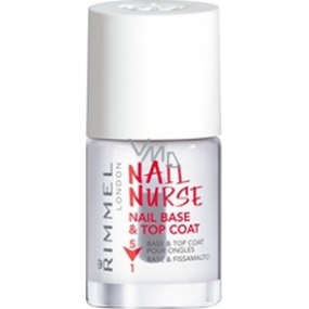 Rimmel London Nail Nurse Nail Base & Top Coat 5v1 lak na nehty 12 ml